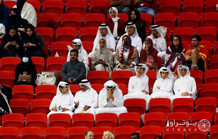 جایگاه تماشاچیان در جام جهانی 2022 قطر 